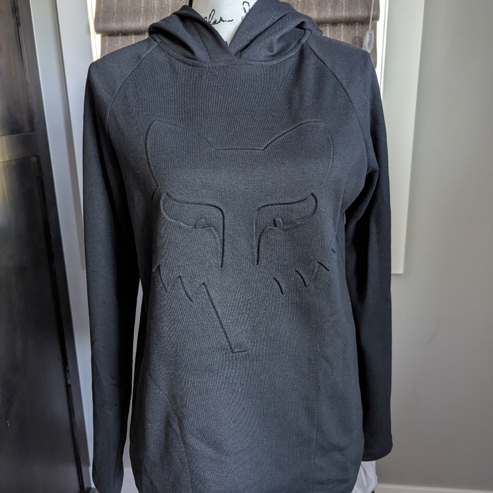 FOX Racing black hoodie LARGE